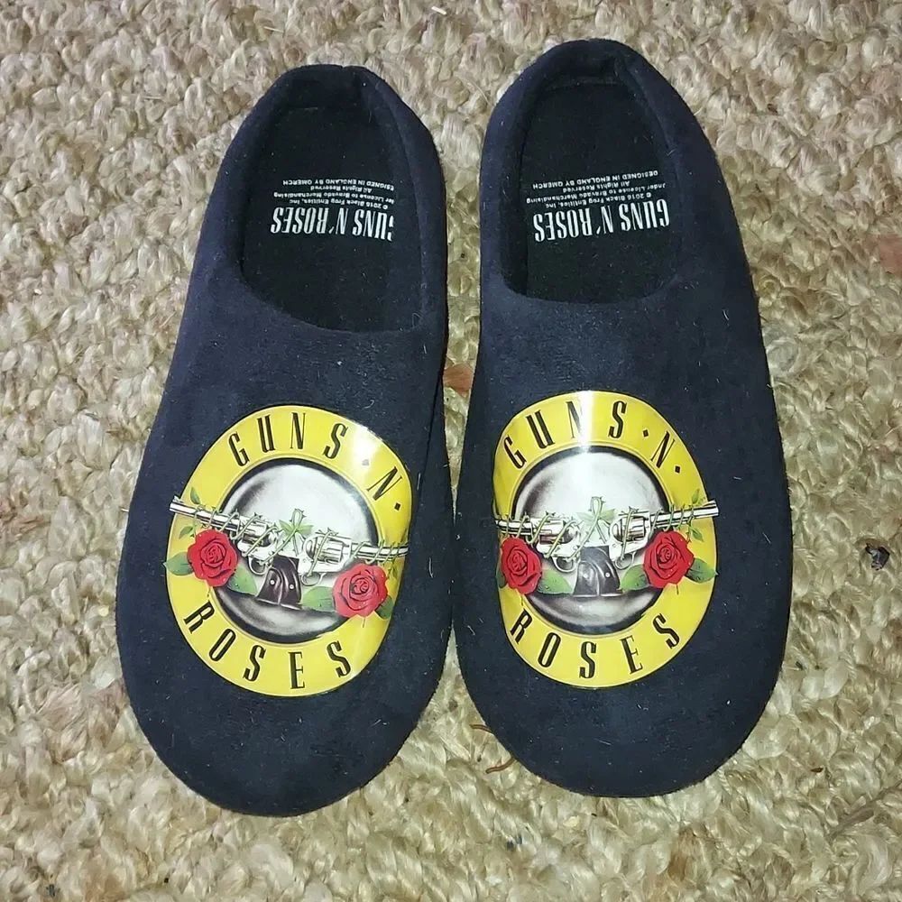 Guns N' Roses Slippers M 7/8